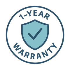1-year warranty on washing machine repairs