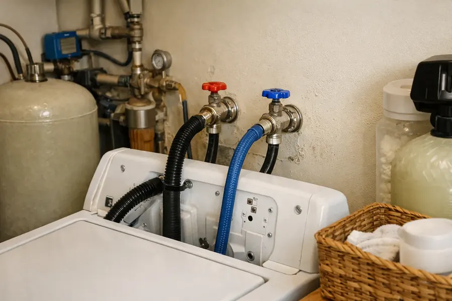 Well-water home laundry room, Maryville TN