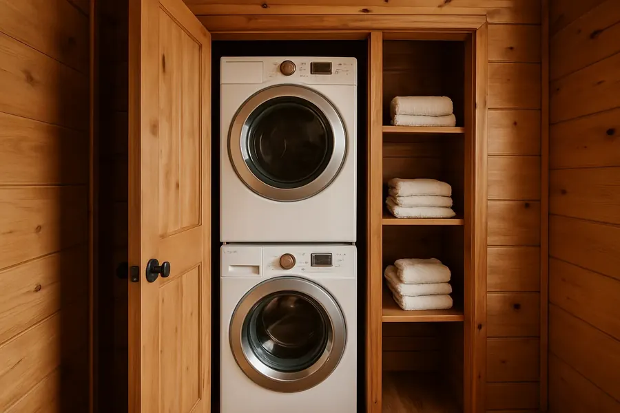 Cabin rental laundry room, Sevierville TN